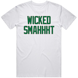 Wicked Smahhht Retro Graphic Unisex Cotton White Classic T Shirt