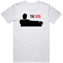 The Don Retro Graphic Unisex Cotton White Classic T Shirt