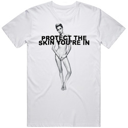 Mileycyrus-w200tg Retro Graphic Unisex Cotton White Classic T Shirt