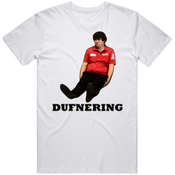 Dufnering Jason Dufner Golf Golfer Bradley Retro Graphic Unisex Cotton White Classic T Shirt