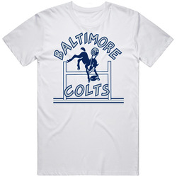 Baltimore Colts Retro Football Team Retro Graphic Unisex Cotton White Classic T Shirt