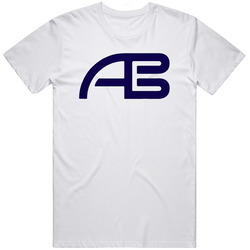 Dick Clark American Bandstand Logo  White Retro Graphic Unisex Cotton White Classic T Shirt