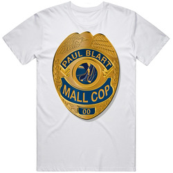 Paul Blart Mall Cop Retro Graphic Unisex Cotton White Classic T Shirt