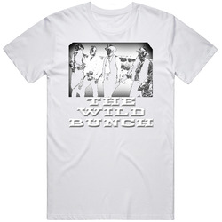 Wild Bunch BUDD (2).jpg Retro Graphic Unisex Cotton White Classic T Shirt