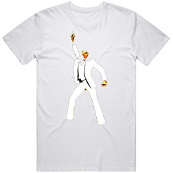 Saturday Night Fever Travolta funny vintage reto DARYL Retro Graphic Unisex Cotton White Classic T Shirt