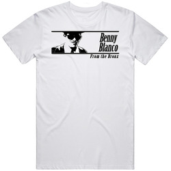 Benny Blanco From THe Bronx Carlito's Way (2).jpg Retro Graphic Unisex Cotton White Classic T Shirt