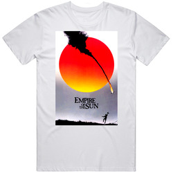 Empire Of The Sun Movie Retro Graphic Unisex Cotton White Classic T Shirt