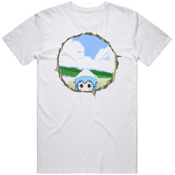 Ika Musume Ichigo Anime Retro Graphic Unisex Cotton White Classic T Shirt