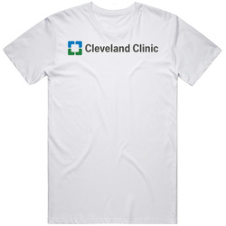 Cleveland Clinic Medicine Pig In Retro Graphic Unisex Cotton White Classic T Shirt Cleveland Clinic Medicine Pig In Retro Graphic Unisex Cotton White Classic T Shirt