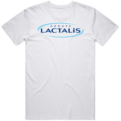 Lactalis Cheesemakers Dairy Product Retro Graphic Unisex Cotton White Classic T Shirt