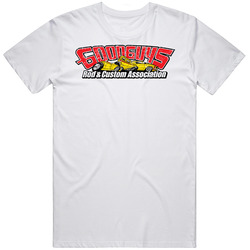 Good Guys Automobile Car Truck Motorcycle Auto Parts Cool Distressed Style Brand Logo Emblem Retro Graphic Unisex Cotton White Classic T Shirt