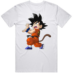 Dragon ball z t-shirt goku kid tee Retro Graphic Unisex Cotton White Classic T Shirt