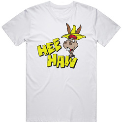Hee Haw Retro Graphic Unisex Cotton White Classic T Shirt