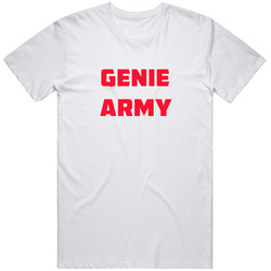 Genie Army Eugenie Bouchard Canadian Tennis Player Australian Open Tennis Sport Retro Graphic Unisex Cotton White Classic T Shirt