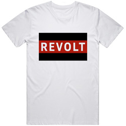 Revolt Sean Diddy Sean John Diddy Music Retro Graphic Unisex Cotton White Classic T Shirt