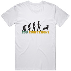 Evolution Retro Graphic Unisex Cotton White Classic T Shirt