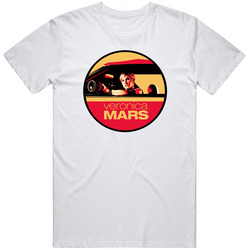 Jason Aldean Veronica Mars White Retro Graphic Unisex Cotton White Classic T Shirt