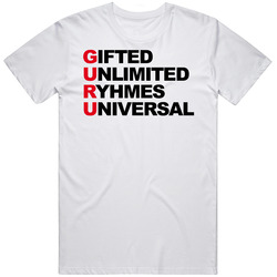 Guru Gang Starr Rap Retro Graphic Unisex Cotton White Classic T Shirt