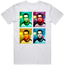 Adam Sandler Movie Actor Retro Graphic Unisex Cotton White Classic T Shirt