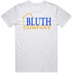 Bluth Company Arrested Development Retro Graphic Unisex Cotton White Classic T Shirt