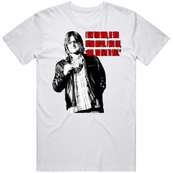 Mitch Hedberg Wino Joke White Retro Graphic Unisex Cotton White Classic T Shirt