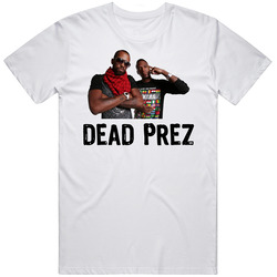 Dead Prez Retro Graphic Unisex Cotton White Classic T Shirt