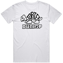 Tortex Dunlop Guitar Manufacturing Black Pig In  1 Retro Graphic Unisex Cotton White Classic T Shirt