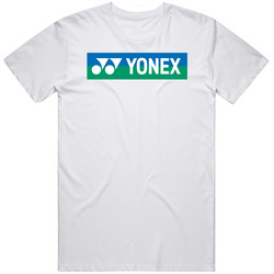 Yonex Sports Pig In Retro Graphic Unisex Cotton White Classic T Shirt
