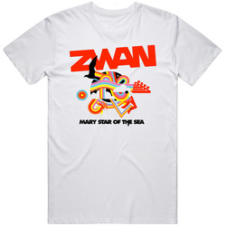 Zwan Mary Star Of The Sea Retro Graphic Unisex Cotton White Classic T Shirt