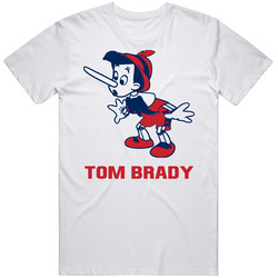 Tom Brady Press Conference Deflate Gate Superbowl Patriots Retro Graphic Unisex Cotton White Classic T Shirt