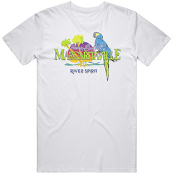 Margaritaville Cool Popular Food Drink Restaurant Brand Logo Gift Retro Graphic Unisex Cotton White Classic T Shirt