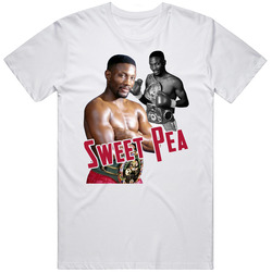 Pernell Whitaker Sweet Pea Boxing Champion Pound For Pound Boxing Fan Retro Graphic Unisex Cotton White Classic T Shirt