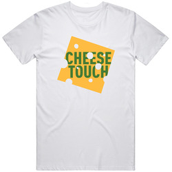 The Cheese Touch Retro Graphic Unisex Cotton White Classic T Shirt