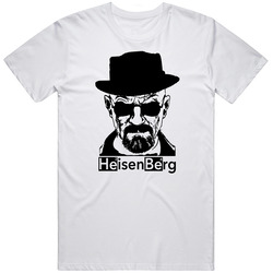 New 2013 - He Is Enberg - Heisenberg- Original Copyright Eggtee.com Retro Graphic Unisex Cotton White Classic T Shirt