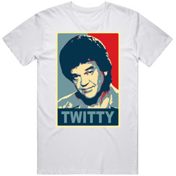 Conway Twitty Retro Country Music Retro Graphic Unisex Cotton White Classic T Shirt