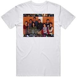 Freaks And Geeks Funny Tv Show White Retro Graphic Unisex Cotton White Classic T Shirt