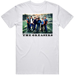 The Outsiders Greasers Movie White Retro Graphic Unisex Cotton White Classic T Shirt