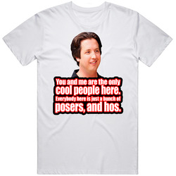 Stevie Janowski East Bound And Down Kenny Powers Retro Graphic Unisex Cotton White Classic T Shirt