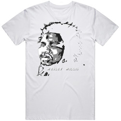 Wesley Willis Singer Cult Icon (2).jpg Retro Graphic Unisex Cotton White Classic T Shirt