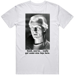 Roy Batty Blade Runner Retro Graphic Unisex Cotton White Classic T Shirt