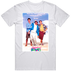Weekend At Bernies Movie 80's Retro Graphic Unisex Cotton White Classic T Shirt