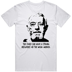 Obi Wan Kenobi Quote Star Wars Movie Retro Graphic Unisex Cotton White Classic T Shirt
