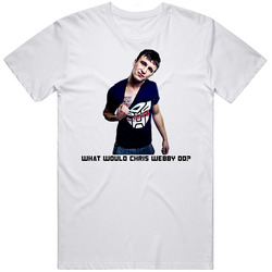 What Would Chris Webby Do Retro Graphic Unisex Cotton White Classic T Shirt