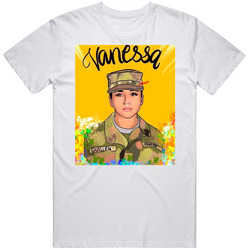 Vanessa Guillen Justice Military America Government Heart Break Love Retro Graphic Unisex Cotton White Classic T Shirt