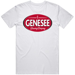 Genesee Beer Fan Brewing Logo Cool Essential Gift Retro Graphic Unisex Cotton White Classic T Shirt
