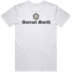 Samuel Smith Logo Popular Beer Lagar Alcohol Beverage Drink Brewery Fan Gift Retro Graphic Unisex Cotton White Classic T Shirt