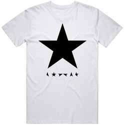Blackstar White Retro Graphic Unisex Cotton White Classic T Shirt