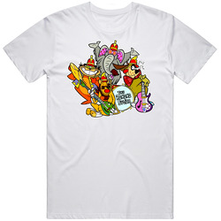 The Banana Splits Retro Graphic Unisex Cotton White Classic T Shirt