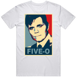 Jack Lord Retro Graphic Unisex Cotton White Classic T Shirt