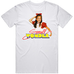 Small Wonder 80s Tv Show Retro Graphic Unisex Cotton White Classic T Shirt